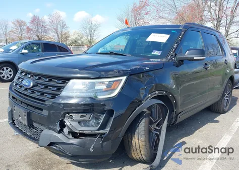 2017 Ford Explorer Sport from USA, damaged, VIN 1FM5K8GTXHGA06238